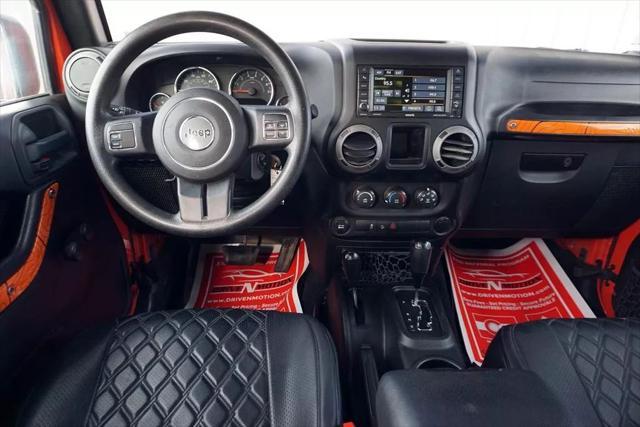 used 2015 Jeep Wrangler Unlimited car, priced at $20,484