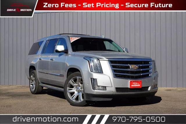 used 2017 Cadillac Escalade ESV car, priced at $26,471