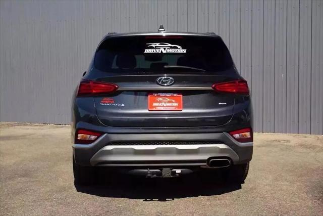 used 2020 Hyundai Santa Fe car, priced at $17,471