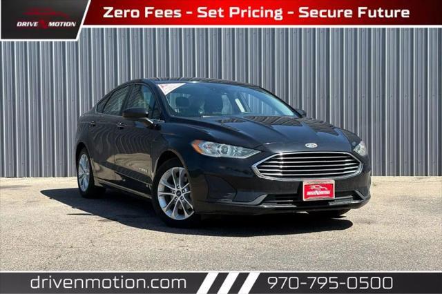 used 2019 Ford Fusion Hybrid car, priced at $13,984