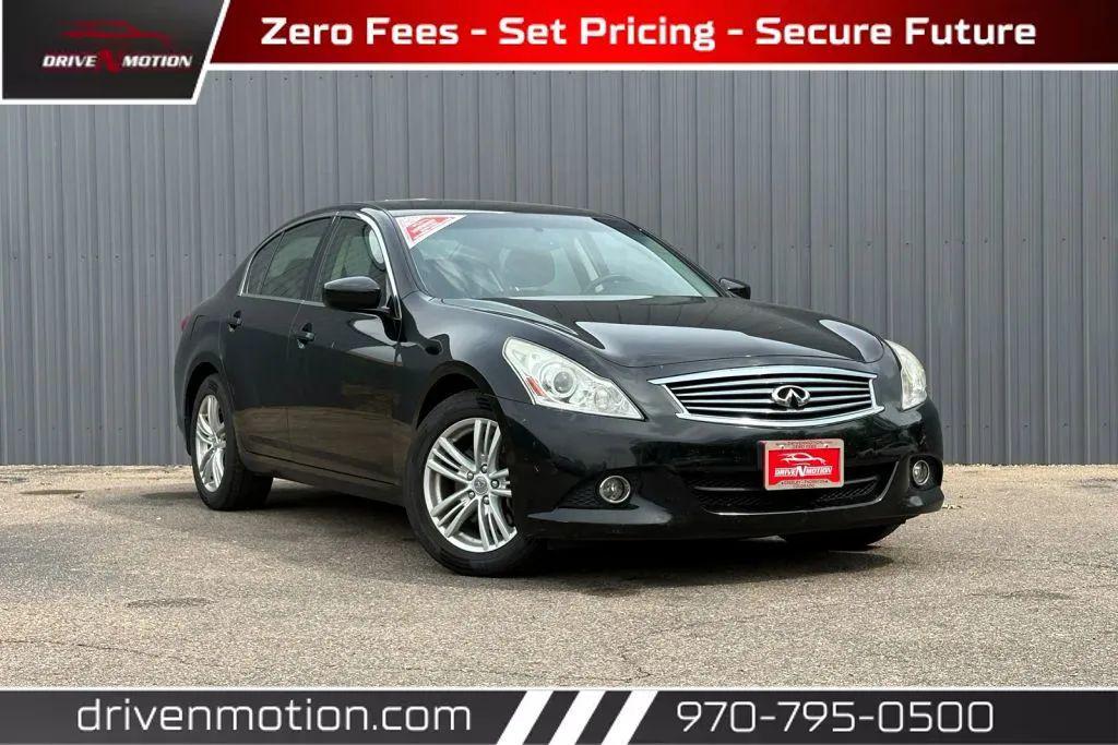 used 2012 INFINITI G37x car, priced at $11,984