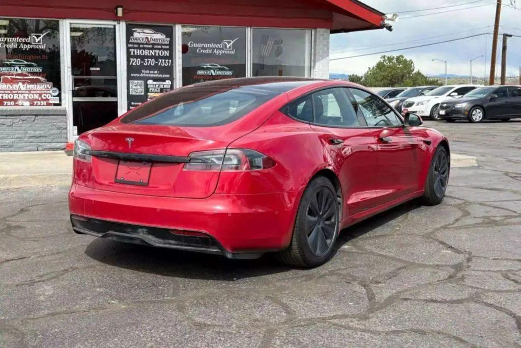 used 2022 Tesla Model S car, priced at $34,971