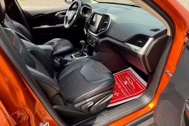 used 2015 Jeep Cherokee car, priced at $13,984
