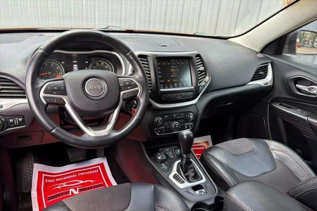used 2015 Jeep Cherokee car, priced at $13,984