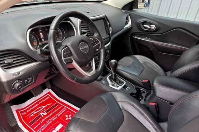 used 2015 Jeep Cherokee car, priced at $13,984