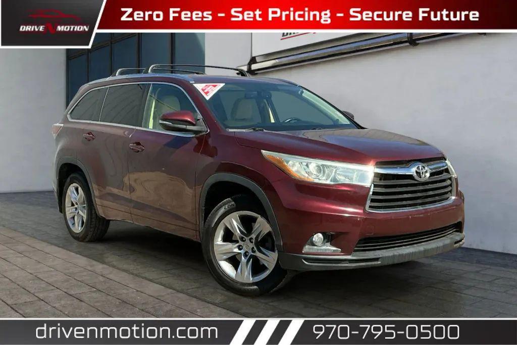 used 2015 Toyota Highlander car, priced at $19,984