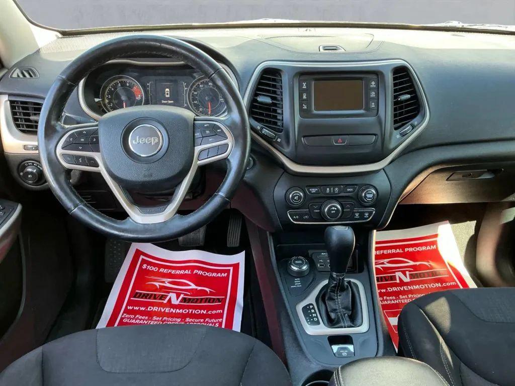 used 2017 Jeep Cherokee car, priced at $10,484