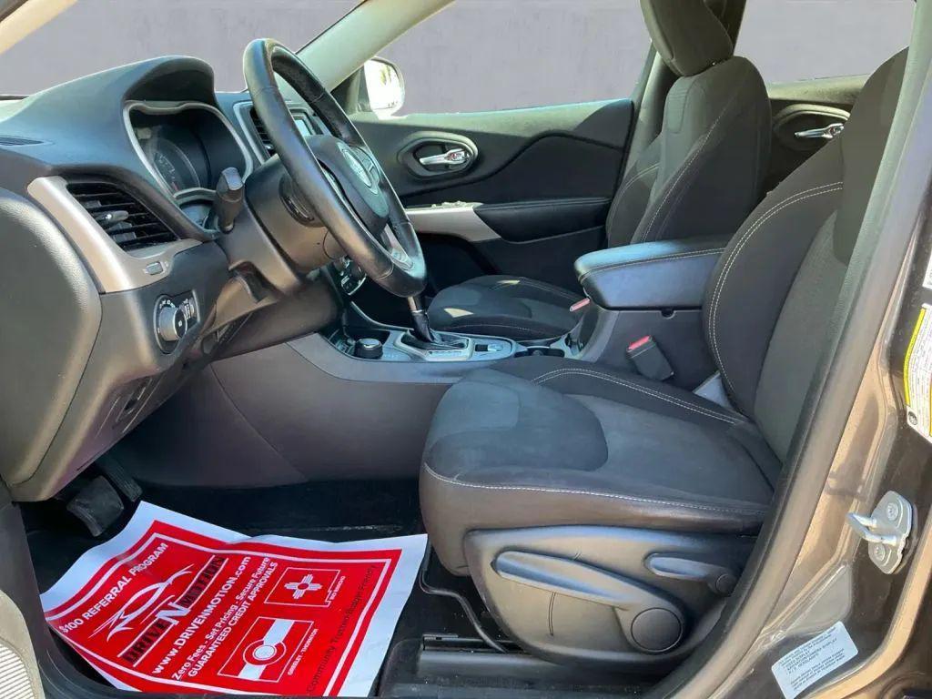 used 2017 Jeep Cherokee car, priced at $10,484