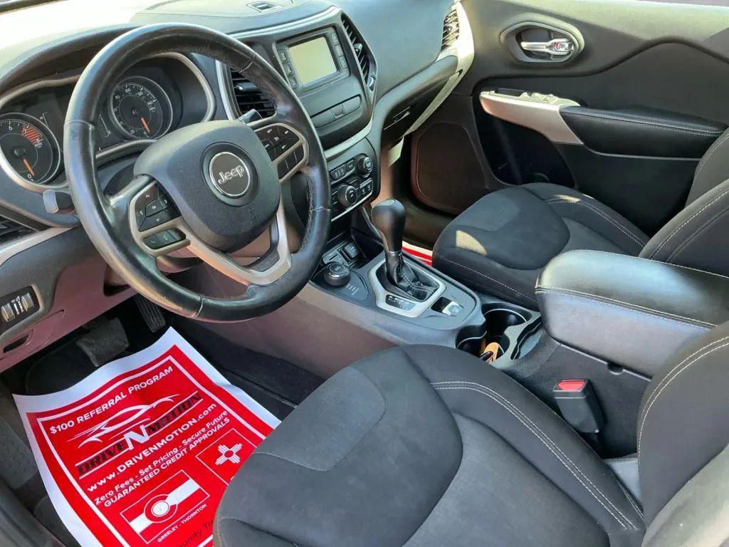 used 2017 Jeep Cherokee car, priced at $10,484