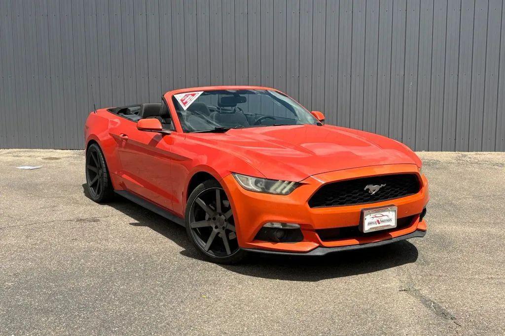 used 2015 Ford Mustang car, priced at $15,984