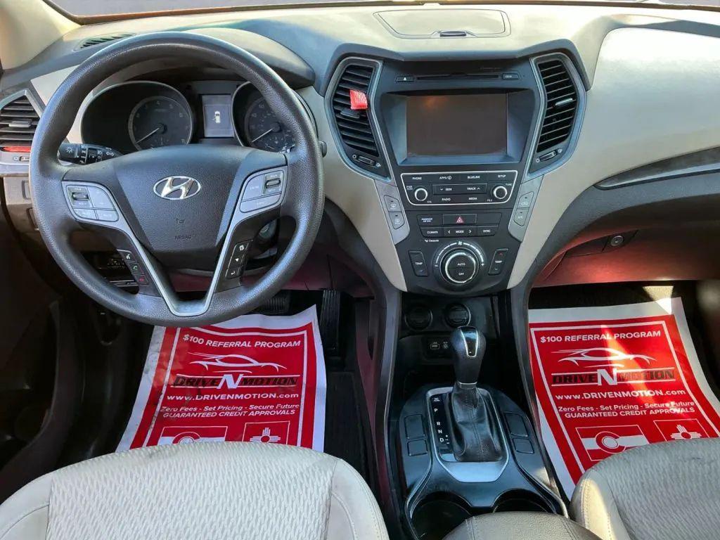 used 2017 Hyundai Santa Fe Sport car, priced at $9,984