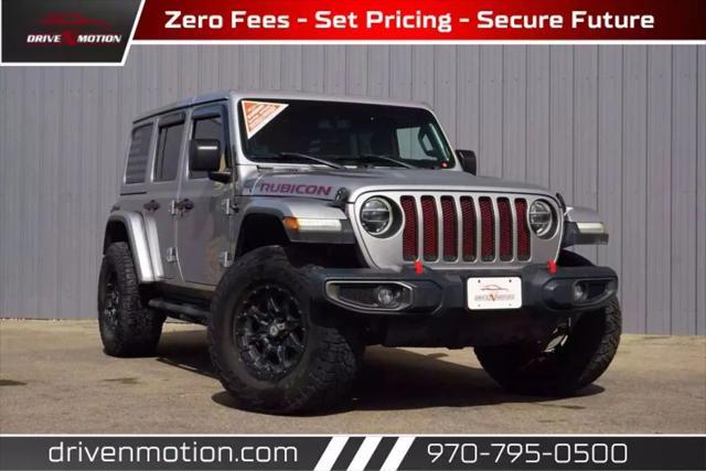 used 2018 Jeep Wrangler Unlimited car, priced at $24,971