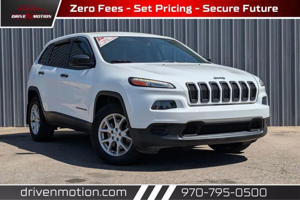 used 2017 Jeep Cherokee car, priced at $7,467