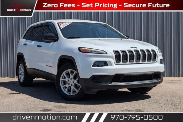 used 2017 Jeep Cherokee car, priced at $10,984