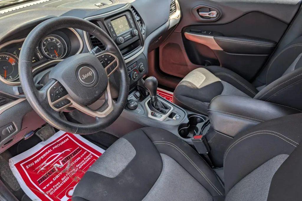 used 2017 Jeep Cherokee car, priced at $7,467
