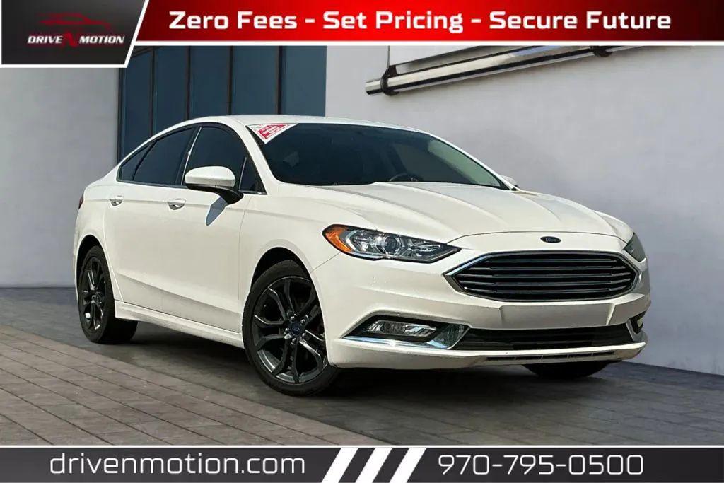 used 2018 Ford Fusion car, priced at $13,984