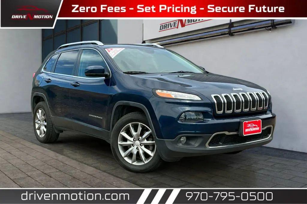 used 2018 Jeep Cherokee car, priced at $15,984