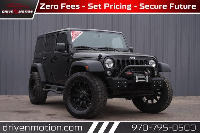 used 2018 Jeep Wrangler JK Unlimited car, priced at $23,984