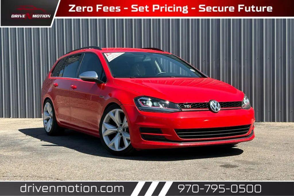 used 2015 Volkswagen Golf SportWagen car, priced at $8,971