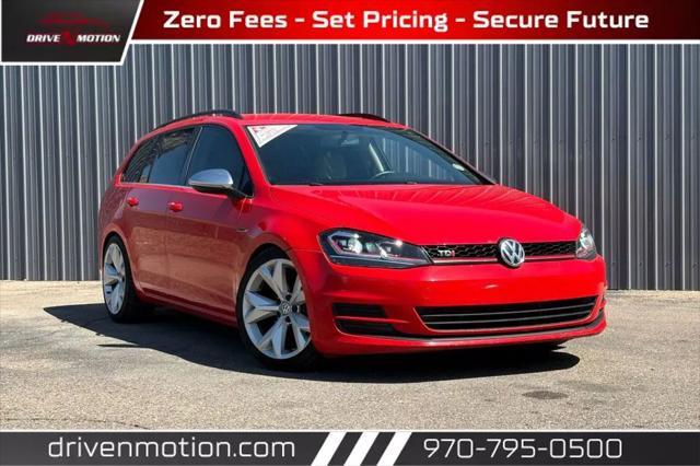 used 2015 Volkswagen Golf SportWagen car, priced at $9,984