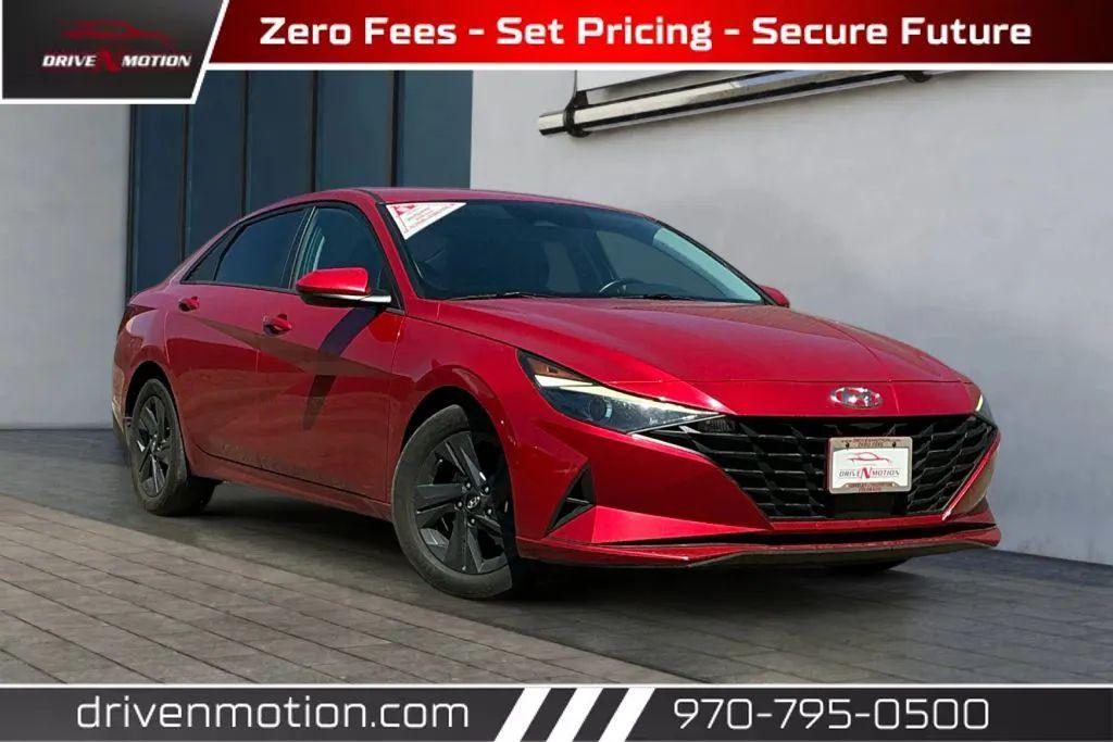 used 2022 Hyundai Elantra car, priced at $17,471