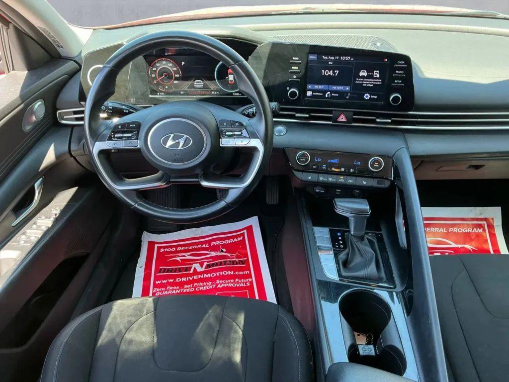 used 2022 Hyundai Elantra car, priced at $17,471