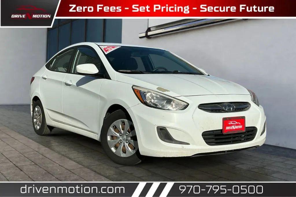used 2017 Hyundai Accent car, priced at $7,484
