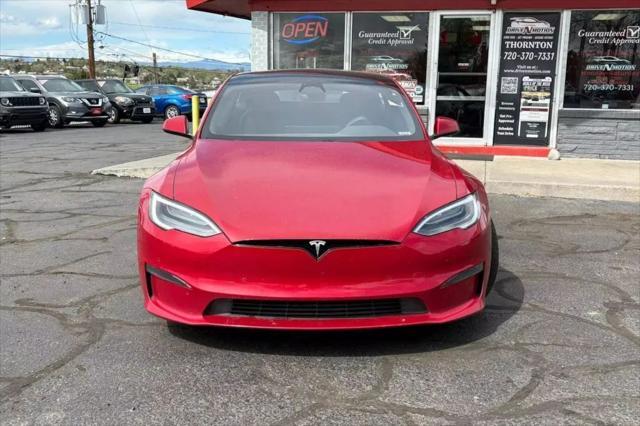 used 2022 Tesla Model S car, priced at $37,484