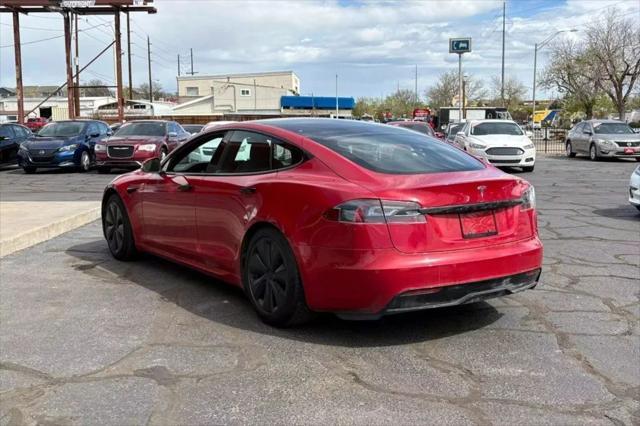 used 2022 Tesla Model S car, priced at $37,484