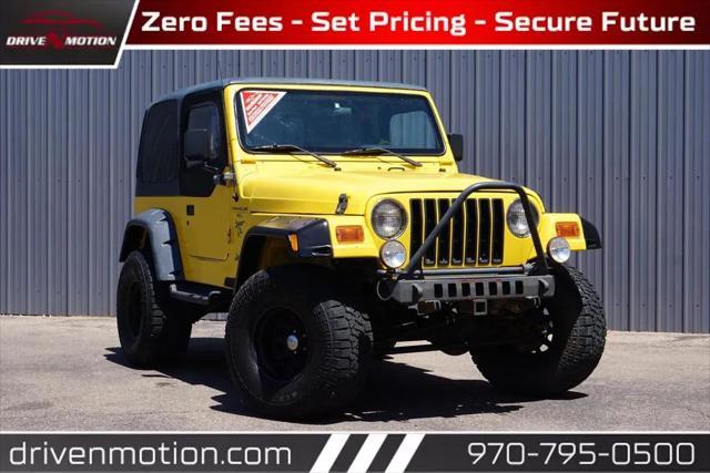 used 2000 Jeep Wrangler car, priced at $12,984