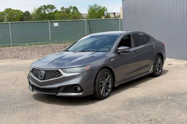 used 2018 Acura TLX car, priced at $17,484