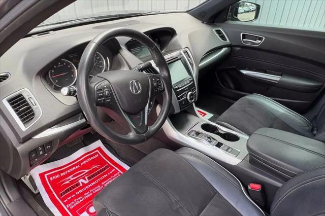 used 2018 Acura TLX car, priced at $17,484