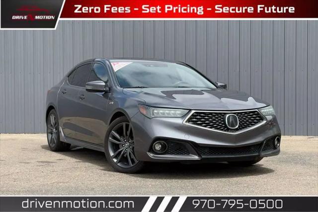 used 2018 Acura TLX car, priced at $17,484