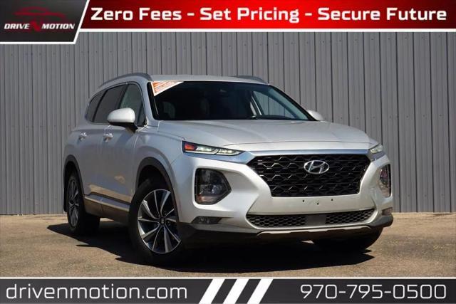 used 2019 Hyundai Santa Fe car, priced at $17,984