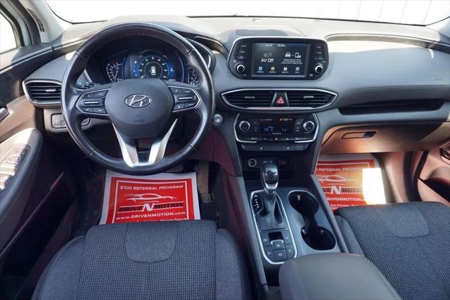 used 2019 Hyundai Santa Fe car, priced at $17,984