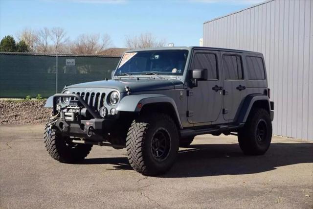 used 2014 Jeep Wrangler Unlimited car, priced at $18,984