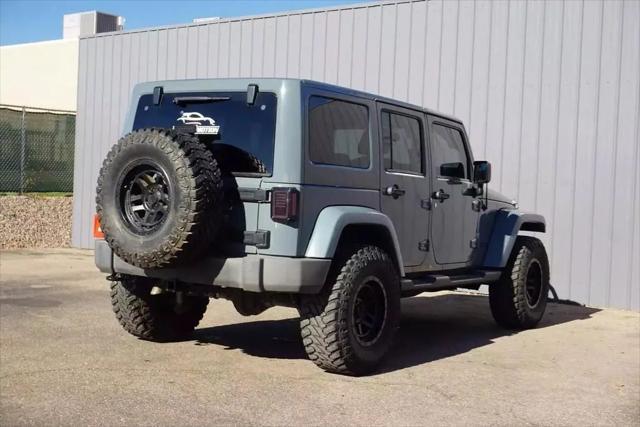 used 2014 Jeep Wrangler Unlimited car, priced at $18,984