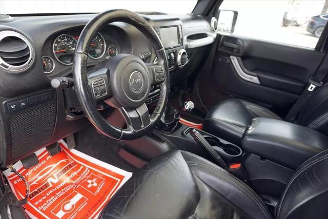 used 2015 Jeep Wrangler Unlimited car, priced at $19,984