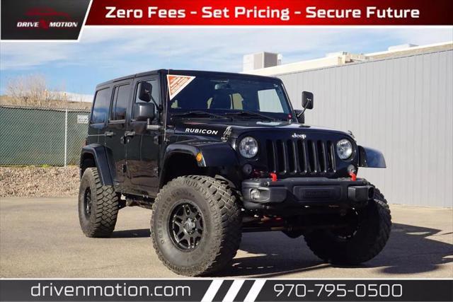 used 2015 Jeep Wrangler Unlimited car, priced at $19,984