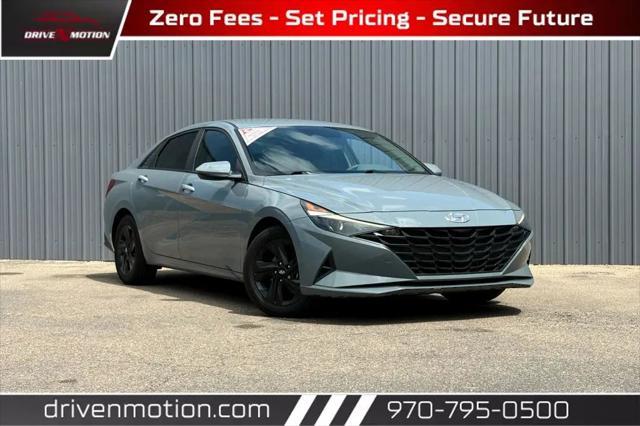 used 2021 Hyundai ELANTRA HEV car, priced at $16,484