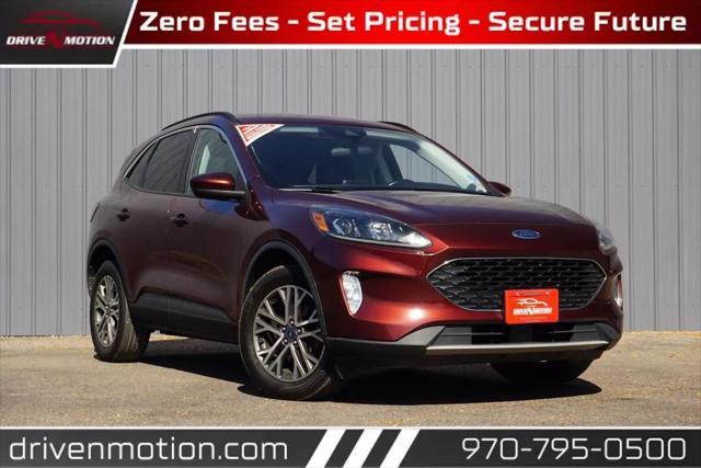 used 2021 Ford Escape car, priced at $15,484