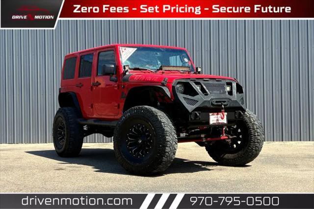 used 2017 Jeep Wrangler Unlimited car, priced at $23,984