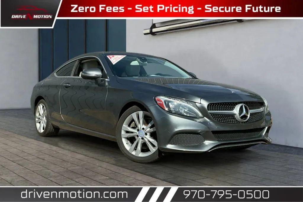 used 2017 Mercedes-Benz C-Class car, priced at $15,971