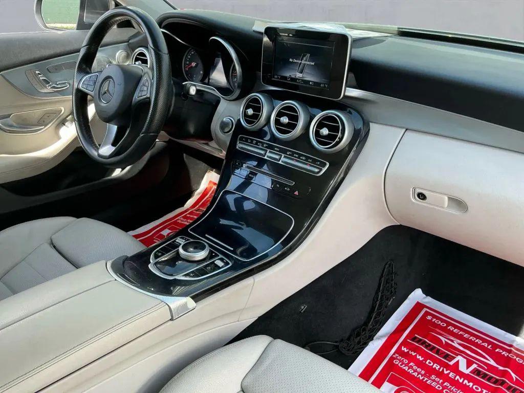 used 2017 Mercedes-Benz C-Class car, priced at $15,971