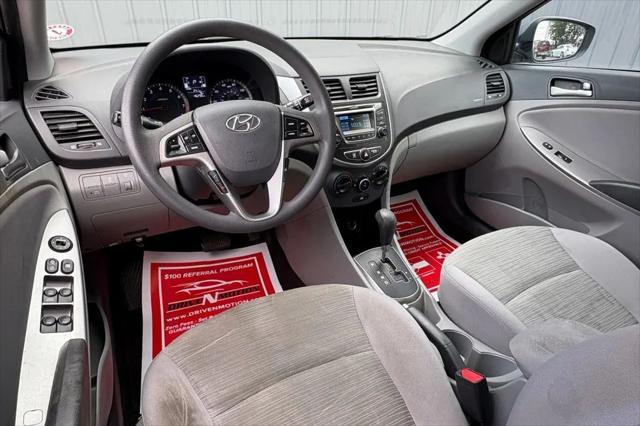 used 2017 Hyundai Accent car, priced at $11,484