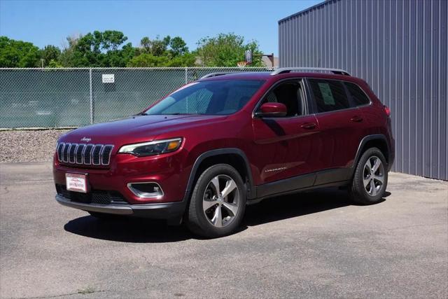 used 2021 Jeep Cherokee car, priced at $20,984