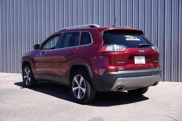 used 2021 Jeep Cherokee car, priced at $20,984