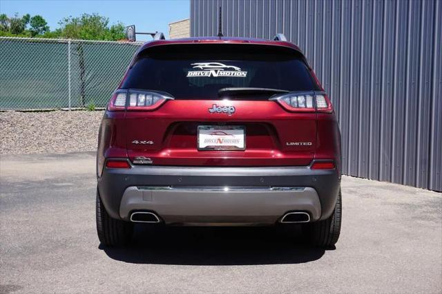 used 2021 Jeep Cherokee car, priced at $20,984