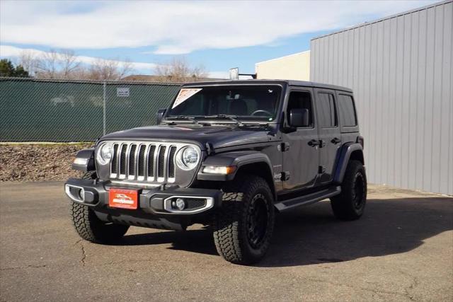 used 2018 Jeep Wrangler Unlimited car, priced at $26,984