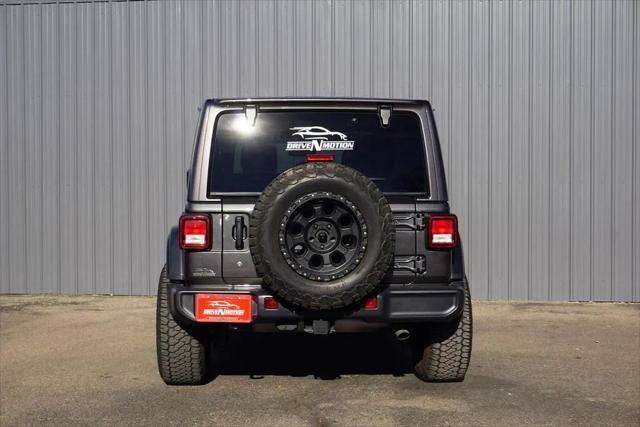 used 2018 Jeep Wrangler Unlimited car, priced at $26,984